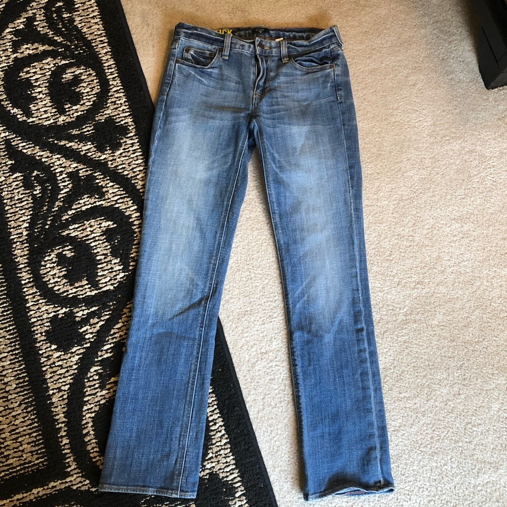 J. Crew Blue Straight Leg Jeans